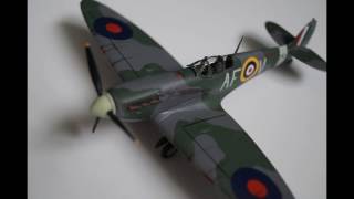 Revell 172 Spitfire MK2a A Build In Pictures [upl. by Afnin]