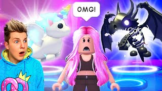 THE ULTIMATE FLEX BATTLE OF ALL TIMES IN ADOPT ME  Roblox [upl. by Rafaello]