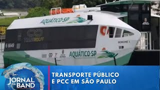 Empresa suspeita de ligação com o PCC deve assumir transporte aquático em SP  Jornal da Band [upl. by Septima]