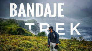 Bandaje Waterfall Trek  Mansoon 2024 in Western Ghats  Balarayana Durga Fort  Roaring Lion Hill [upl. by Ainitsirhc]