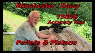 Winchester  Daisy 1100S Air Rifle Accuracy Trial [upl. by Adnerak]