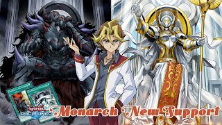 MONARCH quotNEW SUPPORTquot OCT2023 RANKED DUEL  DECKLIST YU GI OH DUEL LINKS [upl. by Nnylyaj]