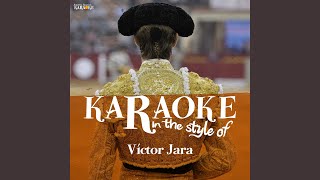 Vientos Del Pueblo Karaoke Version [upl. by Annetta]