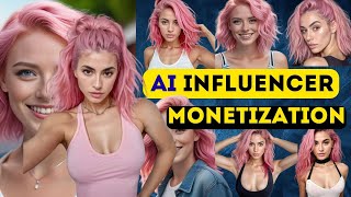 How I Create Realistic AI Influencer Video Generator Instagram Model And Make Money With Fanvue [upl. by Llenyaj]