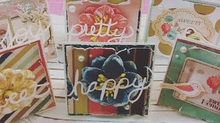 Tutorial MAKE your OWN word DIE CUTS 3x3 Notecards [upl. by Dimitri]