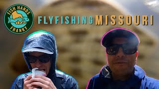 FLY FISHING MISSOURI I THE MOST BEAUTIFUL TROUT RIVER I NO SPOT BURNING [upl. by Ailegra]