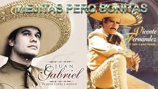 Juan Gabriel y Vicente Fernandez Coleccion De Sus Mas Grandes Exitos [upl. by Halonna]