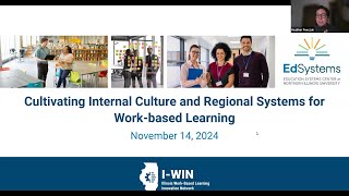 Cultivating Internal Culture and Regional Systems for WorkBased Learning [upl. by Barrington304]