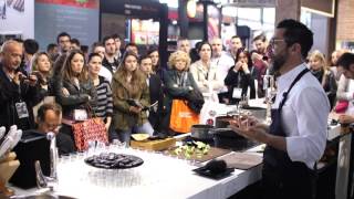 Quique Dacosta en la Feria Alimentaria 2016 con Cuchillos Arcos [upl. by Mickelson70]