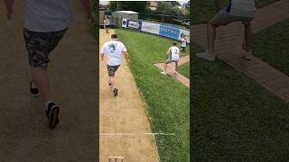 Riley Cornforth smart grab to dismiss Wojcik  Season 7 shorts cricket backyardcricket [upl. by Dwane]