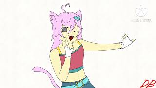 Neko DJ Doodle dance TDS Animation [upl. by Yuht]