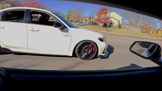 POV GR Supra amp FL5 Civic Type R Cars amp Coffee Cruise [upl. by George35]