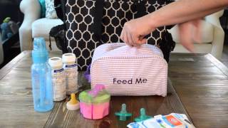 How to Organize a Diaper Bag using Easy Baby [upl. by Sillert]