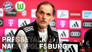 Sieg im letzten Heimspiel  Pressetalk nach FC Bayern  VfL Wolfsburg 20  🇩🇪 [upl. by Yelkreb]