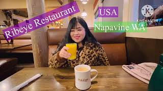 Ribeye Restaurant Napavine WA USA 🇺🇸 December 20 2023 [upl. by Yhtir]