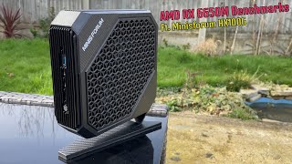 Gaming With Radeon RX 6650M Graphics Ft Minisforum HX100G [upl. by Firehs]