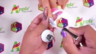 Apple Dip Chrome Powder 3 In 1  Calnailsupplycom [upl. by Oivat888]