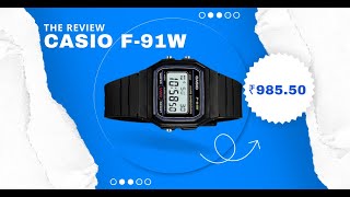 quotCasio F91W Unboxing amp Review The Legendary Affordable Watchquot f91w casio reviewing india [upl. by Tybalt]