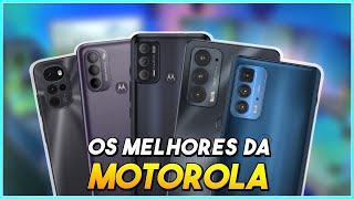 TOP 5 Smartphones da MOTOROLA pra você COMPRAR sem MEDO  PHS TECH [upl. by Suzie590]