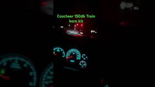 Coocheer 150db train horn train trainhorn chevrolet [upl. by Lilhak]