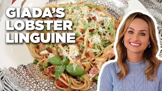 How to Make Giadas Lobster Linguine  Giadas Holiday Handbook  Food Network [upl. by Enttirb119]