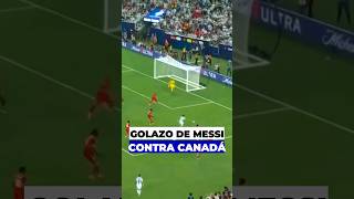 El gol de Leo Messi para Argentina contra Canadá por la Copa América [upl. by Caundra806]