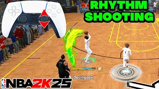 Rhythm Shooting Is Actually Easy How To Shoot On NBA2K25 [upl. by Caldeira]