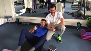 ORS Rehab Syndesmosis OP Al Somah Omar professional footballer  6th week [upl. by Paola]