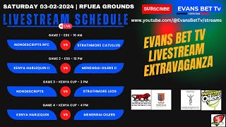 Kenya Cup amp ESS Match Day 7  Evans Bet Tv Livestream Extravaganza 202324 Livestream on 3rd Feb 24 [upl. by Leandre580]