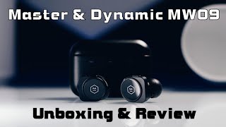 Master amp Dynamic MW09  Unboxing amp Review [upl. by Aleb]