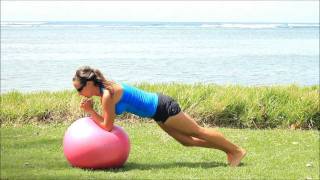 Stability Ball Ab Workout [upl. by Levan]