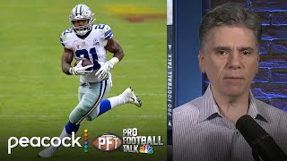 Ezekiel Elliott Dallas Cowboys reportedly expected to reunite  Pro Football Talk  NFL on NBC [upl. by Vivia]