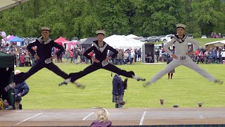 Sailors Hornpipe Highland Dance competition during 2022 Atholl Gathering Highland Games in Scotland [upl. by Liahkim811]