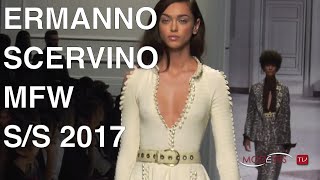 ERMANNO SCERVINO  SPRING SUMMER 2017 WOMAN  FULL FASHION SHOW  Exclusive by Modeyes TV [upl. by Pega592]