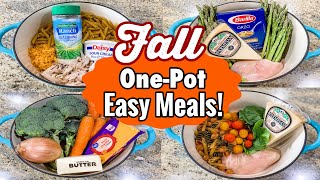 WHATS FOR DINNER 5 Tried amp True ONEPOT Meals  The EASIEST Weeknight Recipes  Julia Pacheco [upl. by Pan662]