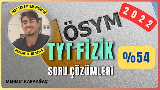 2022 YKS TYT Çıkmış Fizik Soru Çözümleri [upl. by Isiad]