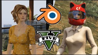 GTA V  Ped Modding Tutorial  Adding props and alternative outfits with Sollumz [upl. by Arod996]