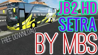 BUSSID Mod Bus JB2 HD SETRA by MBS TEAM [upl. by Hibbert]