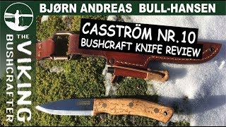 Casstrom Nr 10 Bushcraft Knife Review and Field Test [upl. by Okramed]