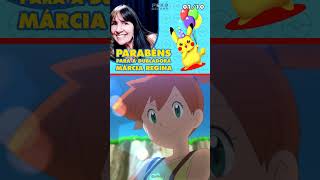 MÁRCIA REGINA DUBLADORA DA MISTY E PROF JUNIPER  POKÉMON  PokéBecker pokemon pokémon shorts [upl. by Anahsak]