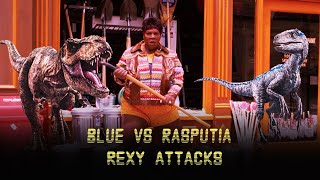 Blue vs Rasputia  Rexy attacks [upl. by Manvell]