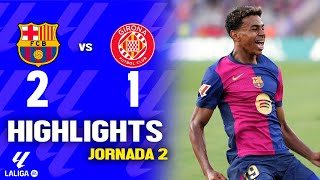 Barcelona vs Athletic Bilbao 21  RESUMEN y GOLES  Laliga 2024 [upl. by Cheria865]