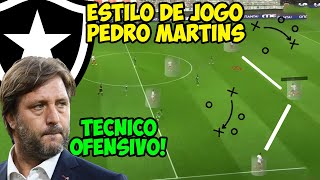 COMO JOGAM OS TIMES DE PEDRO MARTINS POSSIVEL NOVO TECNICO DO BOTAFOGO [upl. by Eaner]