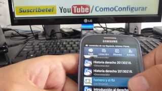 Como cambiar el ringtone de mi samsung galaxy S3 español [upl. by Ontine]