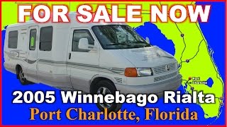 2005 Winnebago Rialta 22HD Used Class B Motorhome Florida Port Charlotte Fort Myers Sarasota [upl. by Eemiaj]