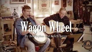 Wagon Wheel by Bob Dylan amp Ketch Secor  Barn Jam December 2023 [upl. by Rorke152]