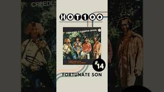 OnThisDay in 1969 CCRs quotFortunate Sonquot peaked at No 14 on the Billboard Hot 100 Chart shorts [upl. by Erek]