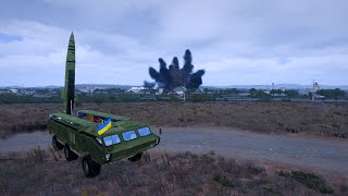 Tactical Ballistic Missile TochkaU strikes Russian positions  Arma 3 [upl. by Greg817]