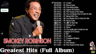 SMOKEY ROBINSON Greatest Hits Full Album  The Best Songs Smokey Robinson Collection [upl. by Llenoj57]