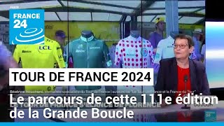 Tour de France 2024  un parcours inédit de Florence à Nice • FRANCE 24 [upl. by Ybsorc4]